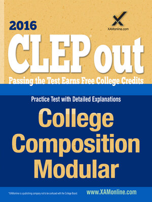 cover image of CLEP College Composition Modular